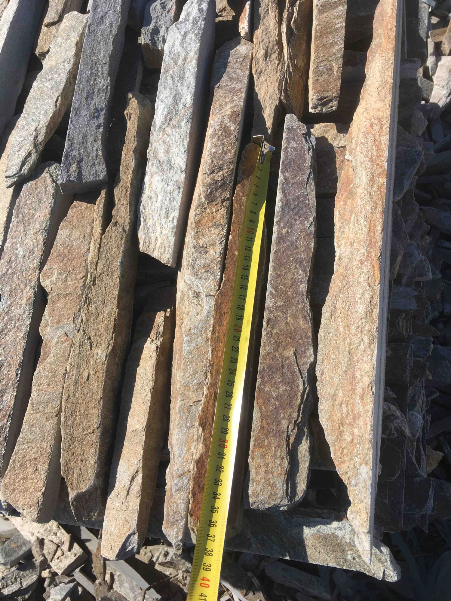 Горбушка златолит мультиколор для облицовки купить в Армавире