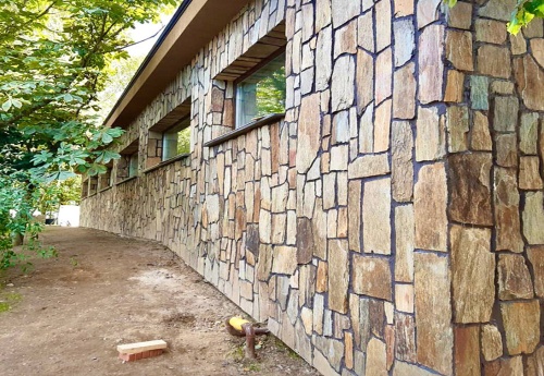 Плитняк кора дерева для цоколя, отмостки купить в Армавире