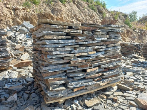 плитняк серицит для мощения